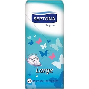 Daily santary napkins septona big, 28pcs (5201410910049)